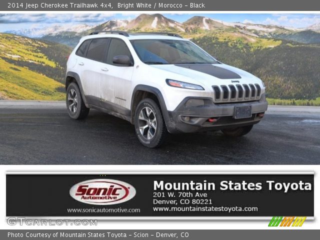 2014 Jeep Cherokee Trailhawk 4x4 in Bright White