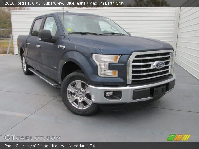 2016 Ford F150 XLT SuperCrew in Blue Jeans