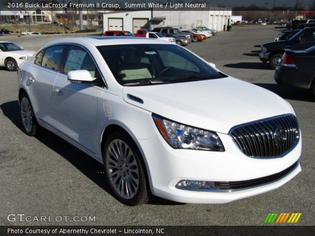 2016 Buick LaCrosse Premium II Group in Summit White