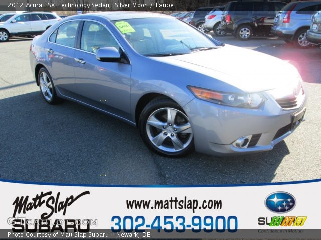 2012 Acura TSX Technology Sedan in Silver Moon