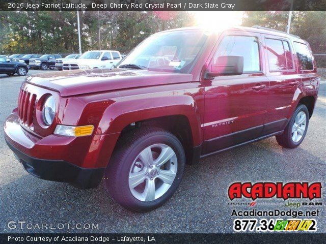 2016 Jeep Patriot Latitude in Deep Cherry Red Crystal Pearl