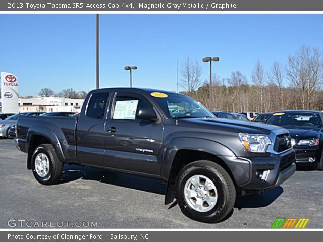 2013 Toyota Tacoma SR5 Access Cab 4x4 in Magnetic Gray Metallic