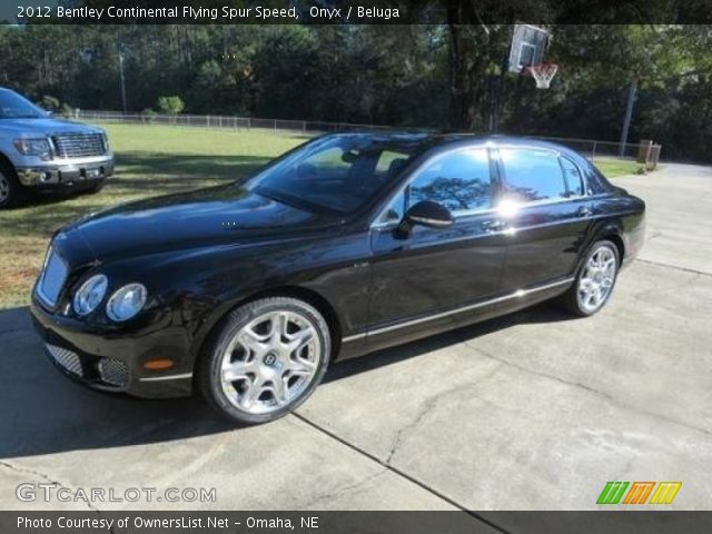 2012 Bentley Continental Flying Spur Speed in Onyx