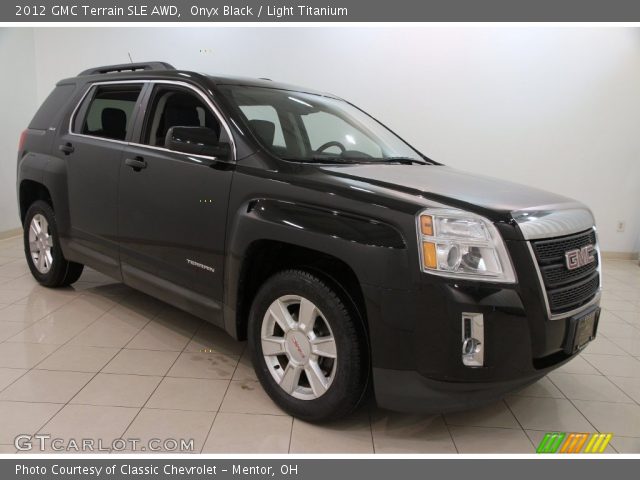 2012 GMC Terrain SLE AWD in Onyx Black