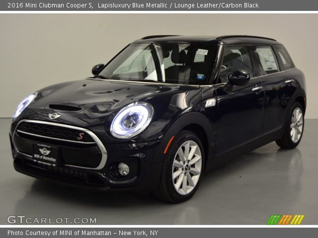 2016 Mini Clubman Cooper S in Lapisluxury Blue Metallic