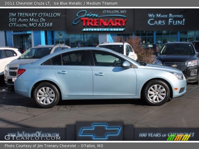 2011 Chevrolet Cruze LT in Ice Blue Metallic