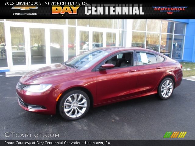 2015 Chrysler 200 S in Velvet Red Pearl