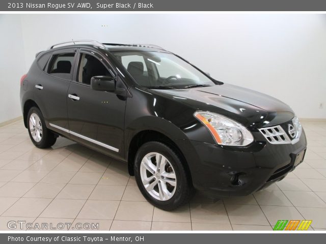 2013 Nissan Rogue SV AWD in Super Black