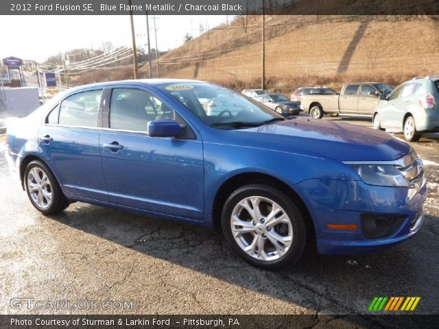 2012 Ford Fusion SE in Blue Flame Metallic