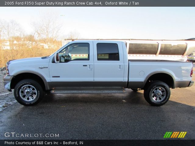 2005 Ford F350 Super Duty King Ranch Crew Cab 4x4 in Oxford White