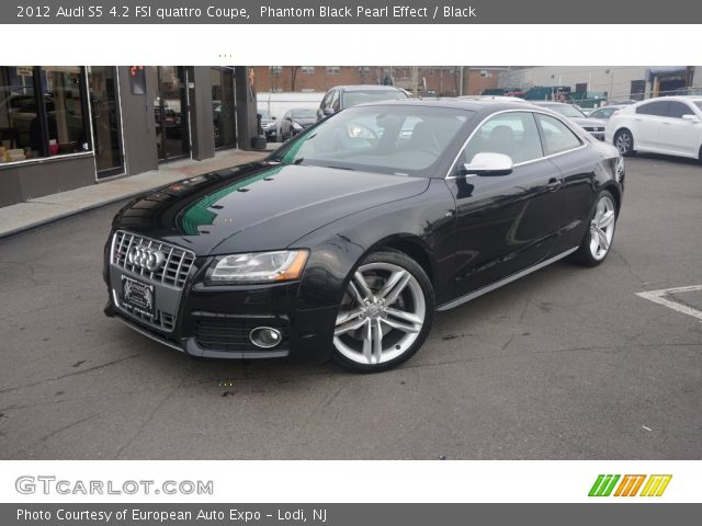 2012 Audi S5 4.2 FSI quattro Coupe in Phantom Black Pearl Effect