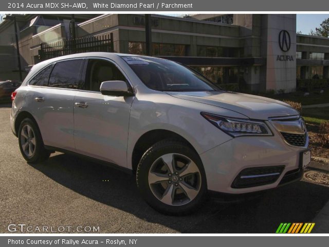 2014 Acura MDX SH-AWD in White Diamond Pearl