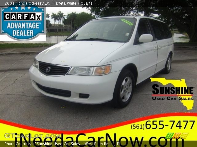 2001 Honda Odyssey EX in Taffeta White