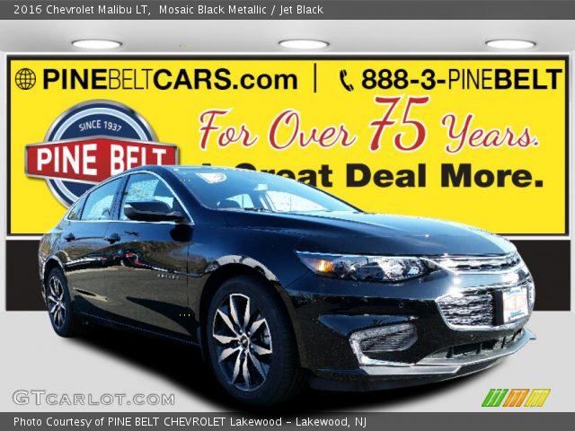 2016 Chevrolet Malibu LT in Mosaic Black Metallic