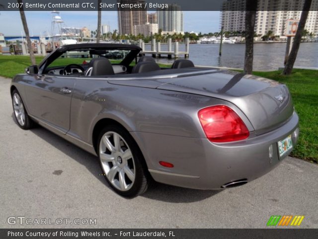 2007 Bentley Continental GTC  in Silver Tempest