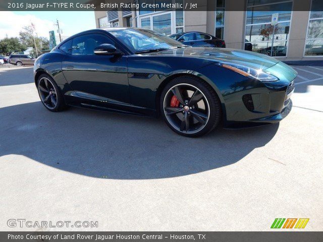 2016 Jaguar F-TYPE R Coupe in British Racing Green Metallic