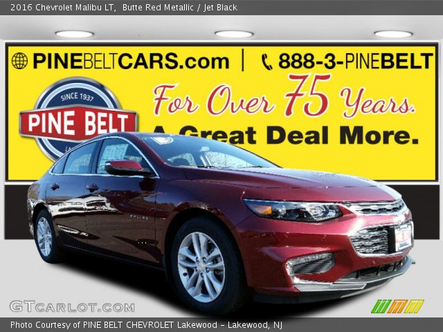 2016 Chevrolet Malibu LT in Butte Red Metallic