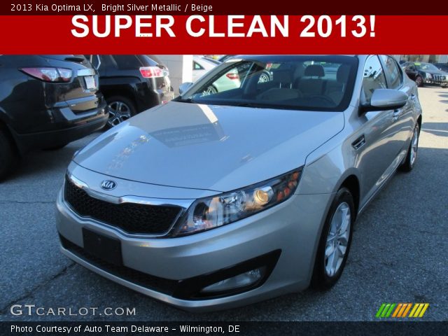 2013 Kia Optima LX in Bright Silver Metallic