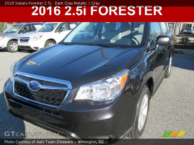2016 Subaru Forester 2.5i in Dark Gray Metallic