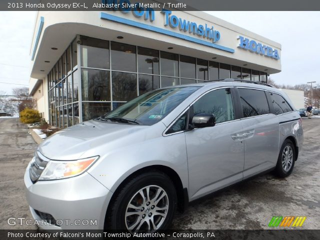 2013 Honda Odyssey EX-L in Alabaster Silver Metallic