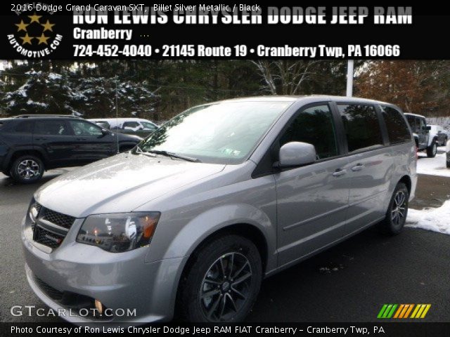 2016 Dodge Grand Caravan SXT in Billet Silver Metallic