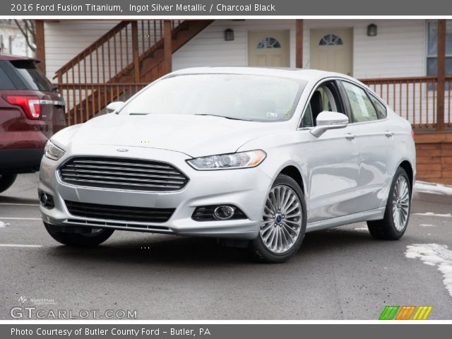 2016 Ford Fusion Titanium in Ingot Silver Metallic