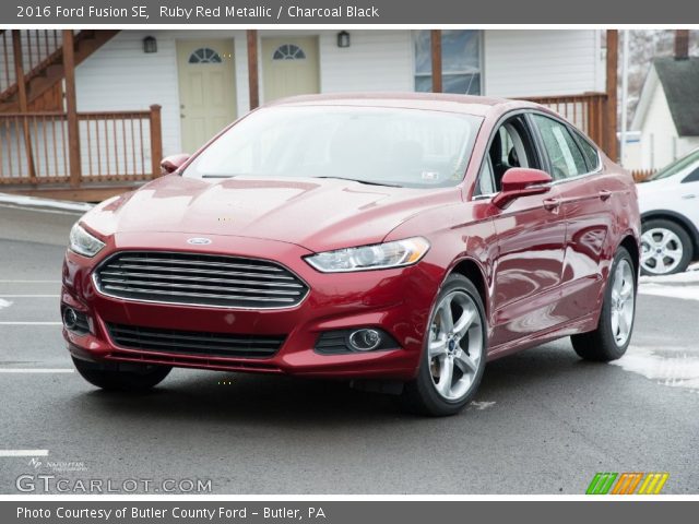 2016 Ford Fusion SE in Ruby Red Metallic