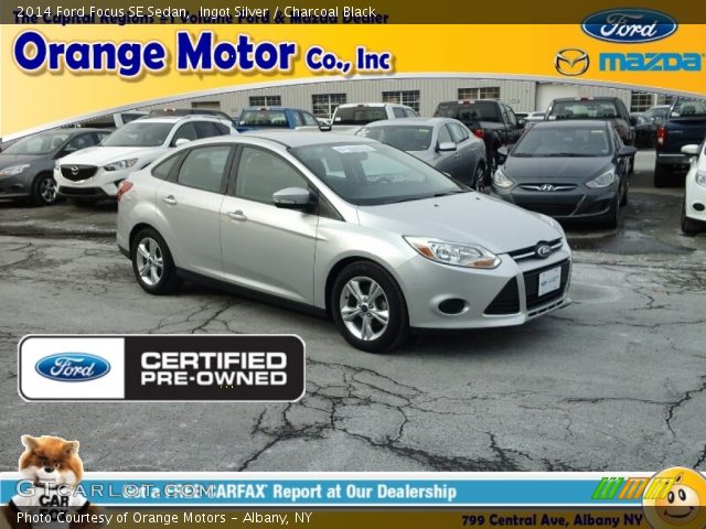 2014 Ford Focus SE Sedan in Ingot Silver