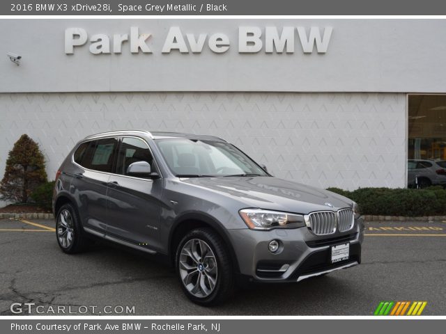 2016 BMW X3 xDrive28i in Space Grey Metallic