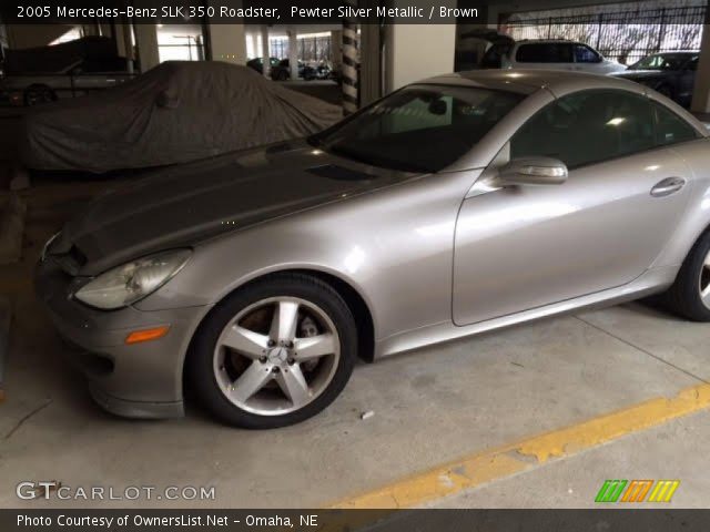 2005 Mercedes-Benz SLK 350 Roadster in Pewter Silver Metallic