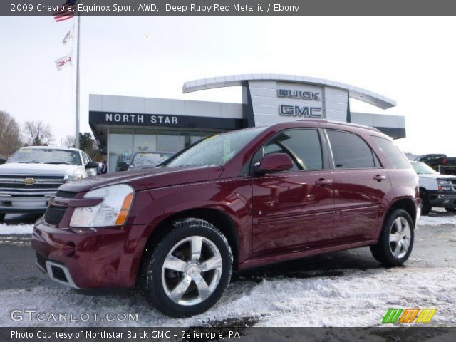 2009 Chevrolet Equinox Sport AWD in Deep Ruby Red Metallic
