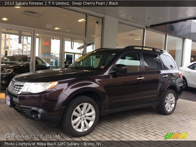 2013 Subaru Forester 2.5 X Limited in Deep Cherry Pearl