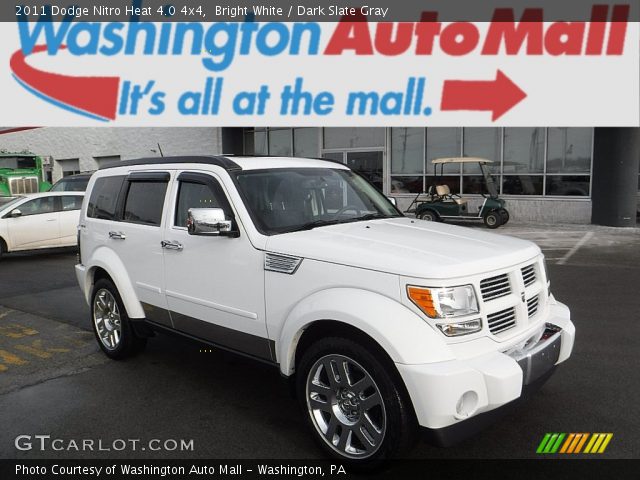 2011 Dodge Nitro Heat 4.0 4x4 in Bright White