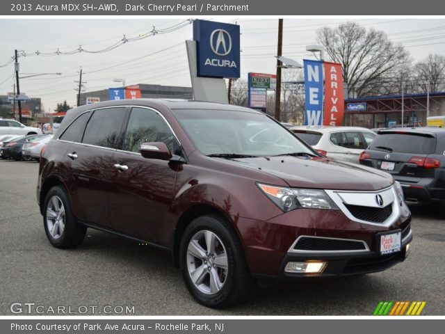 2013 Acura MDX SH-AWD in Dark Cherry Pearl