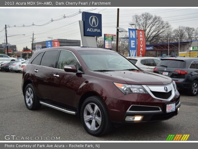 2013 Acura MDX SH-AWD in Dark Cherry Pearl
