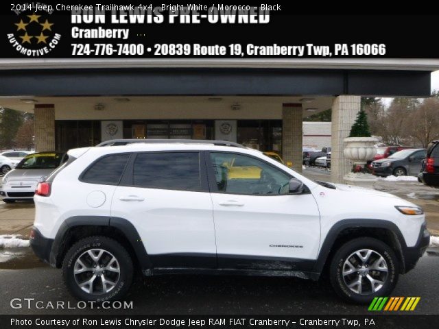 2014 Jeep Cherokee Trailhawk 4x4 in Bright White