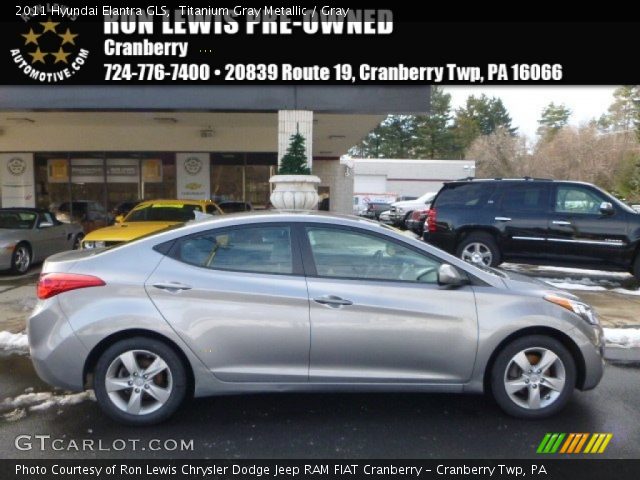2011 Hyundai Elantra GLS in Titanium Gray Metallic