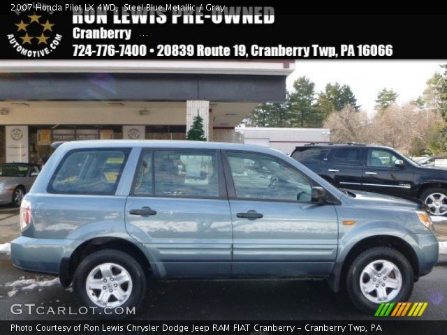 2007 Honda Pilot LX 4WD in Steel Blue Metallic