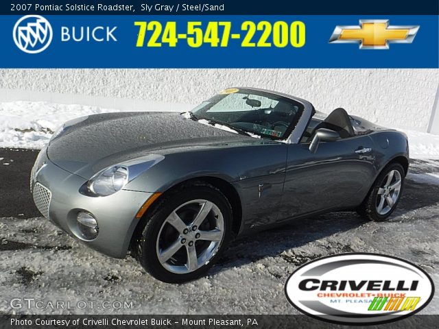 2007 Pontiac Solstice Roadster in Sly Gray