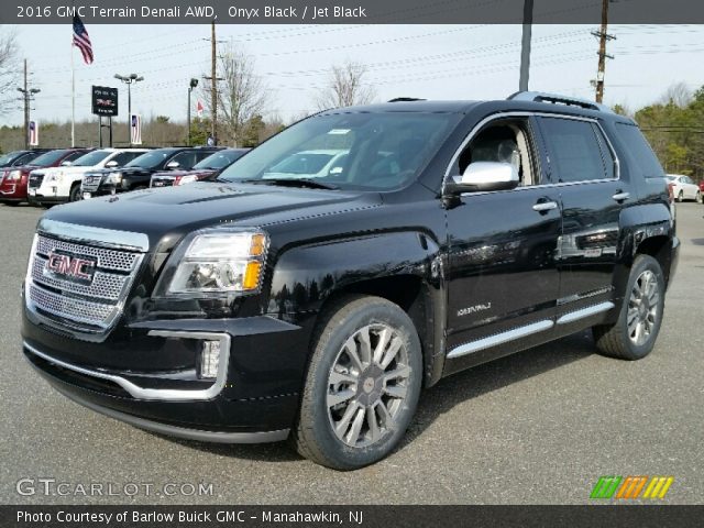 2016 GMC Terrain Denali AWD in Onyx Black