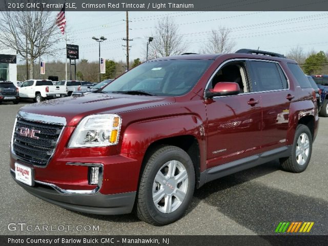 2016 GMC Terrain SLE in Crimson Red Tintcoat