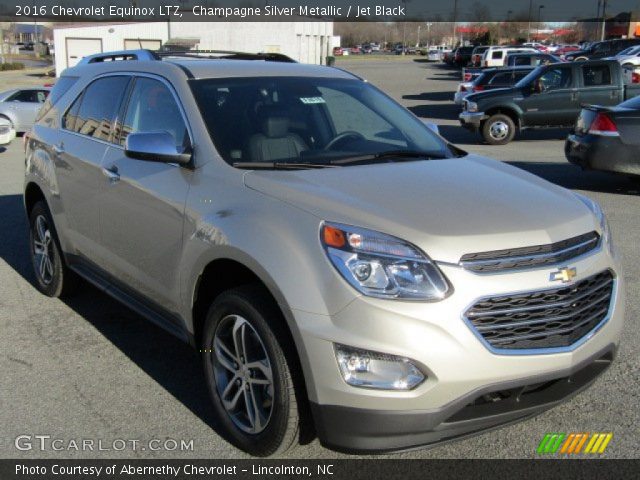 2016 Chevrolet Equinox LTZ in Champagne Silver Metallic