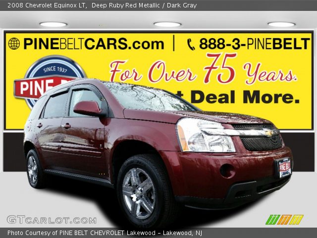 2008 Chevrolet Equinox LT in Deep Ruby Red Metallic