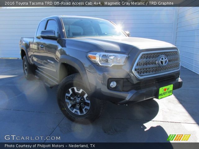 2016 Toyota Tacoma TRD Off-Road Access Cab 4x4 in Magnetic Gray Metallic