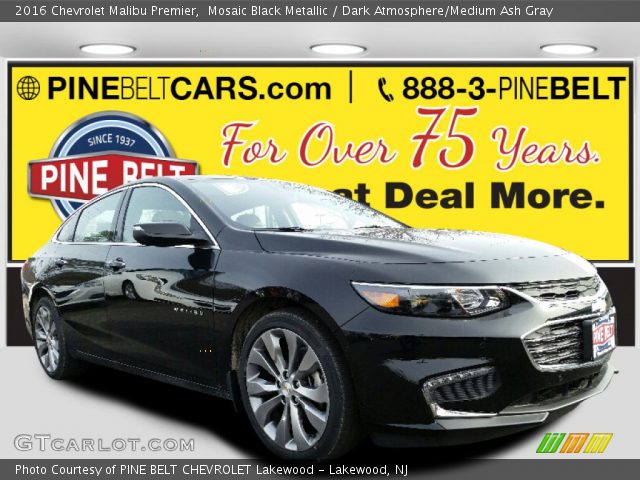 2016 Chevrolet Malibu Premier in Mosaic Black Metallic