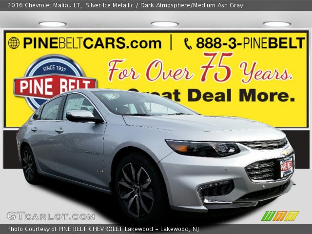 2016 Chevrolet Malibu LT in Silver Ice Metallic