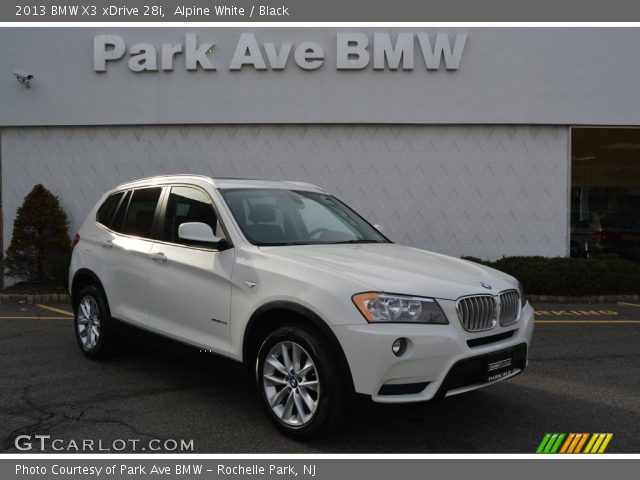 2013 BMW X3 xDrive 28i in Alpine White