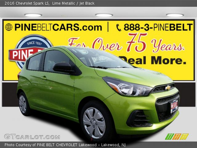 2016 Chevrolet Spark LS in Lime Metallic
