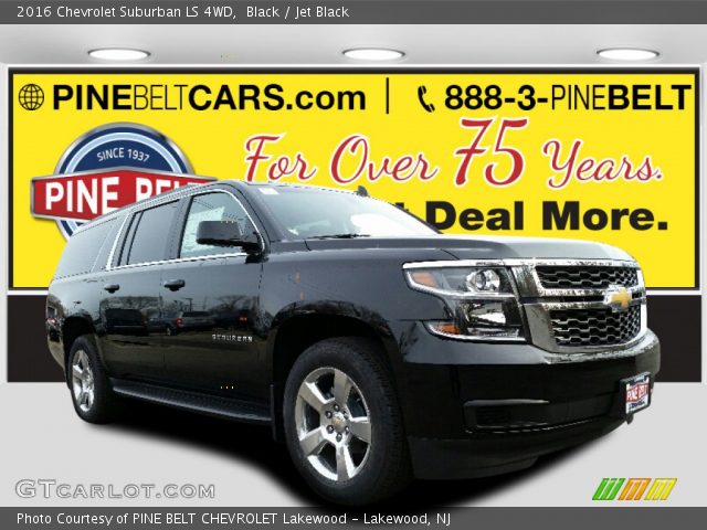 2016 Chevrolet Suburban LS 4WD in Black