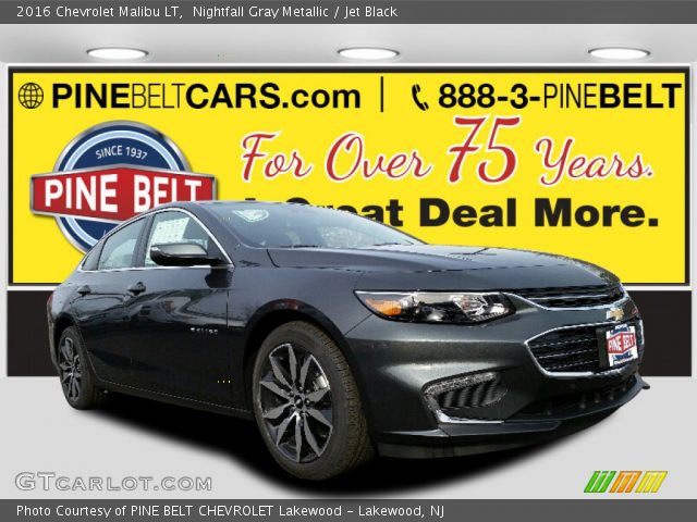 2016 Chevrolet Malibu LT in Nightfall Gray Metallic